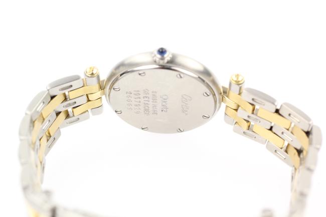 Cartier Silver and Gold Panthere Vendome Watch Cartier Silver and Gold Panthere Vendome Watch