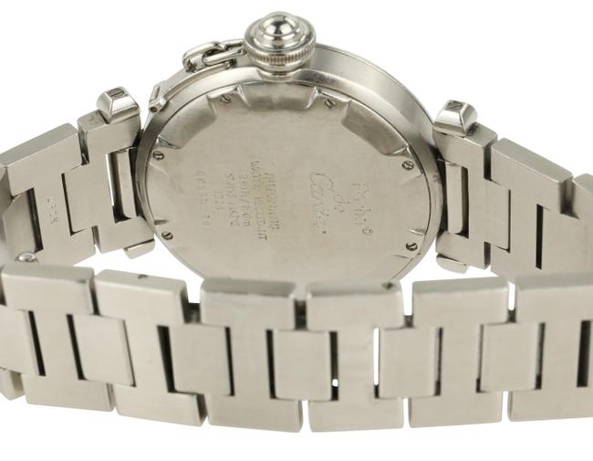 Silver Pasha C De Cartier Watch Silver Pasha C De Cartier Watch