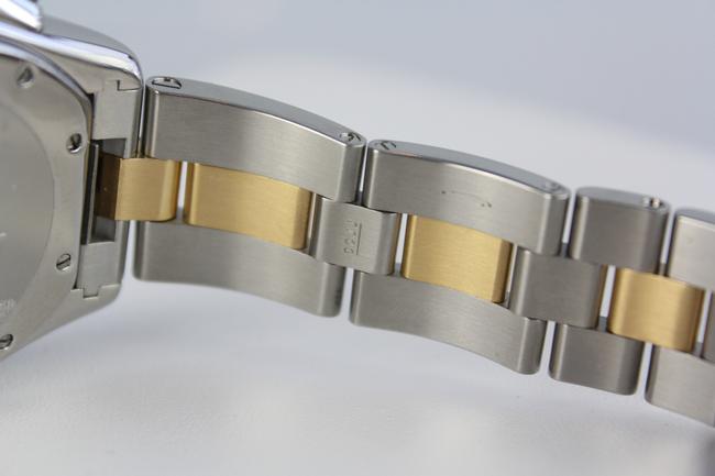 Cartier Silver Gold XL Roadster Two-tone 18kt Yellow and Steel Mens Watch Cartier Silver Gold XL Roadster Two-tone 18kt Yellow and Steel Mens Watch