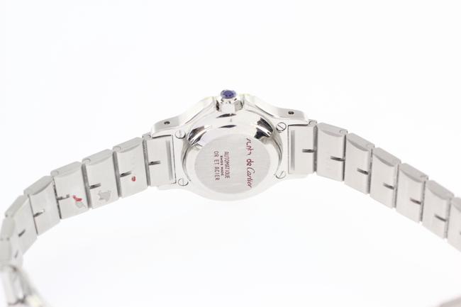 Cartier White Santos Octagon Watch Cartier White Santos Octagon Watch