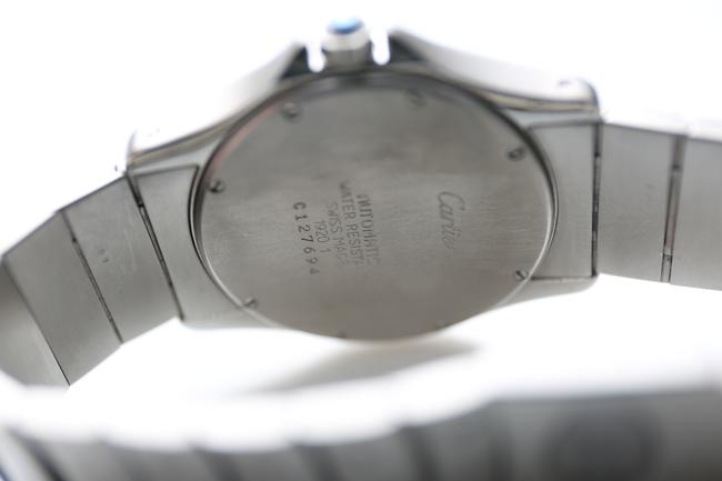 Cartier Silver Santos Ronde 1920 Watch Cartier Silver Santos Ronde 1920 Watch