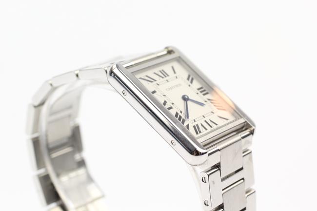 Cartier Silver Tank Solo Watch Cartier Silver Tank Solo Watch
