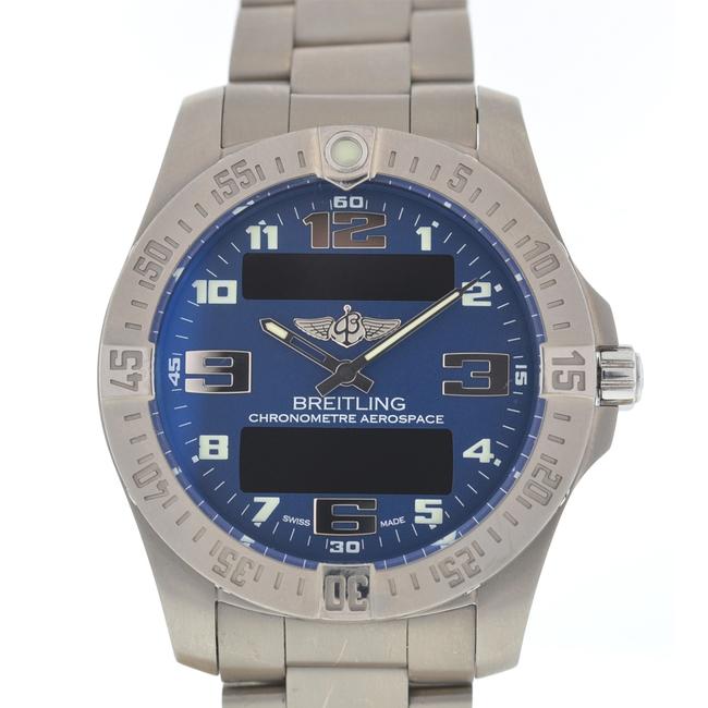Breitling Blue E7936310 Aerospace Evo Titanium Mens Watch Breitling Blue E7936310 Aerospace Evo Titanium Mens Watch