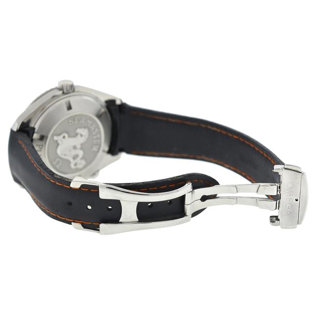 Omega Black Seamaster Planet Ocean Orange Bezel Mens Watch Omega Black Seamaster Planet Ocean Orange Bezel Mens Watch