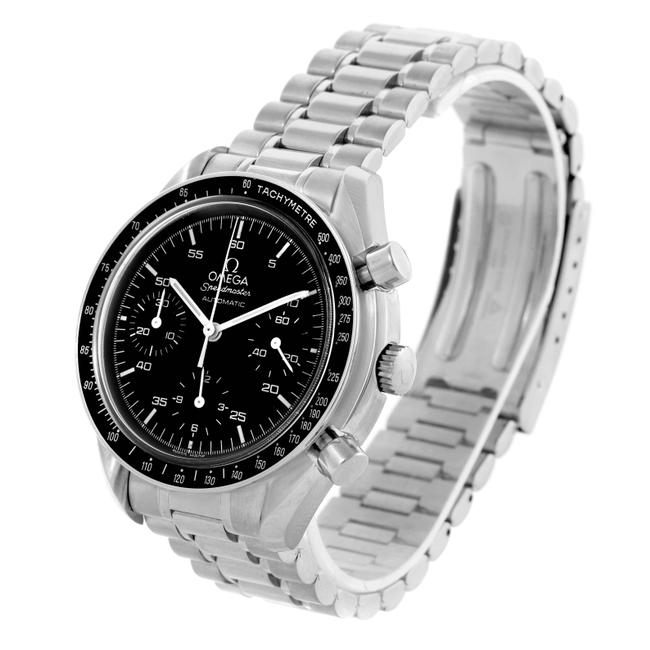 Omega Black Speedmaster Reduced Dial Mens 3510.50.00 Watch Omega Black Speedmaster Reduced Dial Mens 3510.50.00 Watch