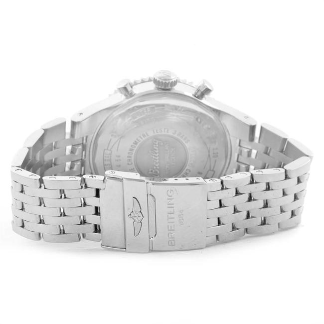 Breitling Black Montbrillant Legende Stainless Steel Mens A23340 Watch Breitling Black Montbrillant Legende Stainless Steel Mens A23340 Watch