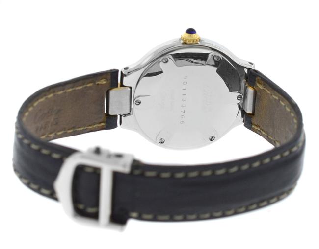 Cartier Yellow Gold Silver Ladies Must De 21 W1000944 Quartz Steel 28mm Watch Cartier Yellow Gold Silver Ladies Must De 21 W1000944 Quartz Steel 28mm Watch