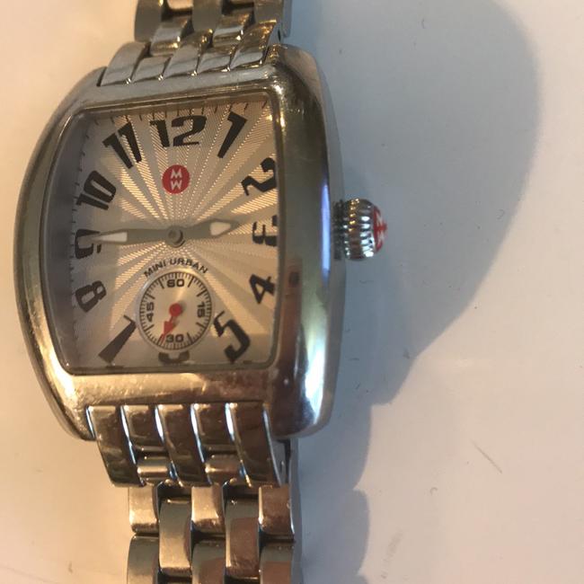 Michele Silver Mini Urban Watch Michele Silver Mini Urban Watch