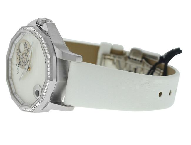 Corum Silver Admirals Cup Legend Mystery Moon 384.101.47/0f49 Aa01 Diamond 38 Watch Corum Silver Admirals Cup Legend Mystery Moon 384.101.47/0f49 Aa01 Diamond 38 Watch