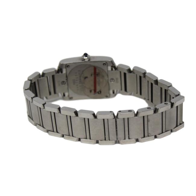 Cartier Silver Small Tank Watch Cartier Silver Small Tank Watch