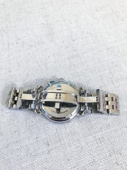 Michele Silver Stainless Steel Sport Sail Watch Michele Silver Stainless Steel Sport Sail Watch