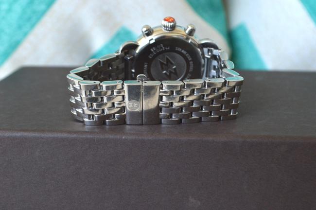 Michele Silver Csx Chronographic Watch Michele Silver Csx Chronographic Watch