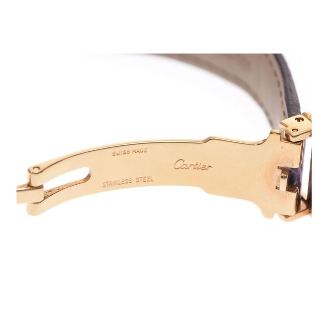 Cartier White Gold Plated Stainless Steel Quartz Must Trinity Vermeil Womens Wristwatch 26 Mm Watch Cartier White Gold Plated Stainless Steel Quartz Must Trinity Vermeil Womens Wristwatch 26 Mm Watch