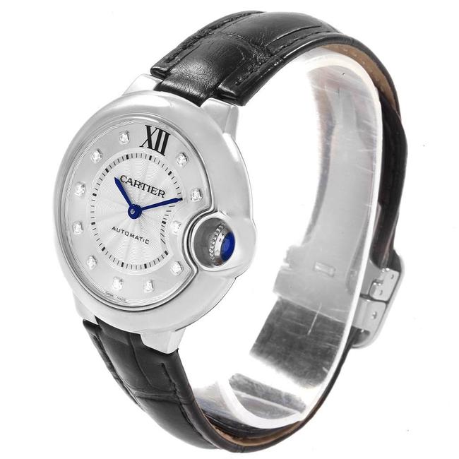 Cartier Silver Stainless Steel Ballon Bleu W4bb0009 Womens Wristwatch 33mm Watch Cartier Silver Stainless Steel Ballon Bleu W4bb0009 Womens Wristwatch 33mm Watch