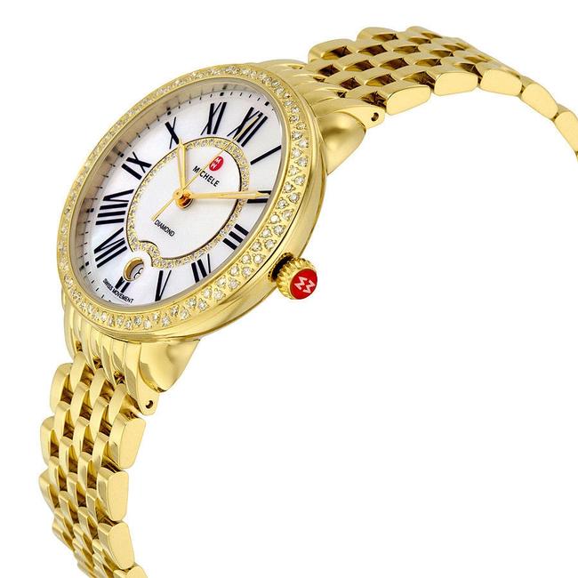 Michele Gold Serein Mid Mother Of Pearl Diamond Mww21b000031 Watch Michele Gold Serein Mid Mother Of Pearl Diamond Mww21b000031 Watch