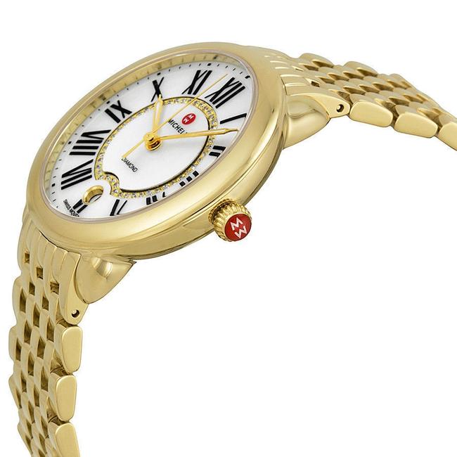Michele Gold Serein Mid Mother Of Pearl Diamond Dial Mww21b000017 Watch Michele Gold Serein Mid Mother Of Pearl Diamond Dial Mww21b000017 Watch