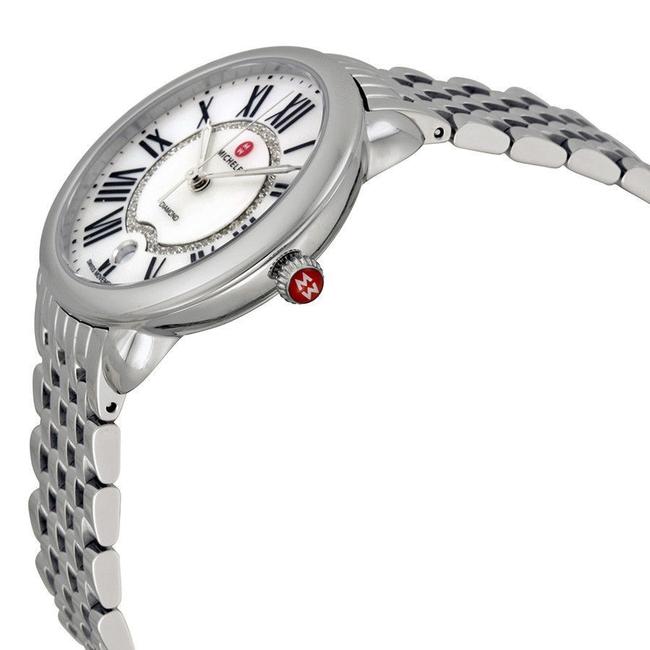 Michele Silver Serein Mid Mother Of Pearl Diamond Mww21b000009 Watch Michele Silver Serein Mid Mother Of Pearl Diamond Mww21b000009 Watch