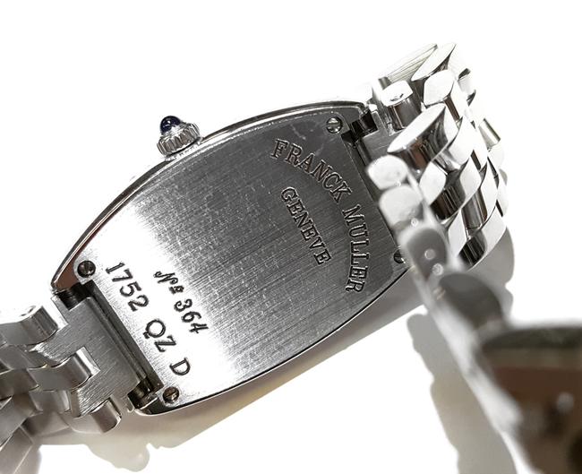 Franck Muller Curvex Ladies Diamond Bezel Stainless Steel 1752 Qz D Watch Franck Muller Curvex Ladies Diamond Bezel Stainless Steel 1752 Qz D Watch