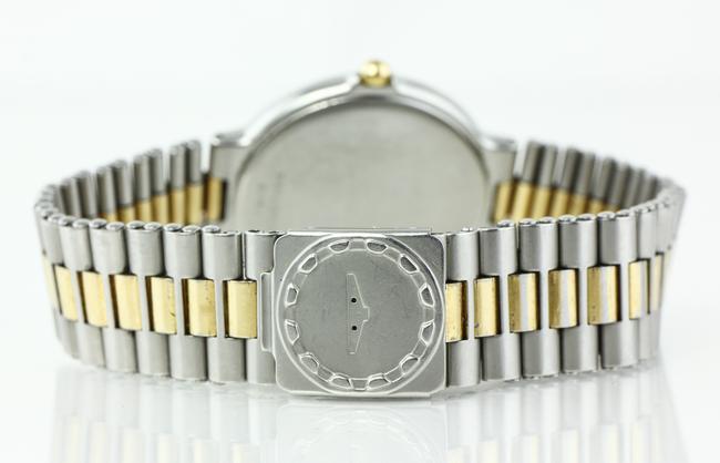 Longines Gold Tone and Stainless Steel Vintage Conquest Master Collectiontwo Watch Longines Gold Tone and Stainless Steel Vintage Conquest Master Collectiontwo Watch