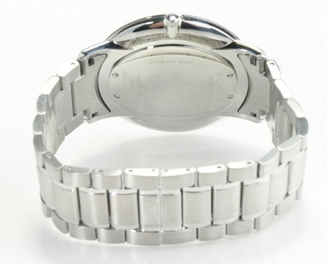 Movado Black/Silver 40mm Thin Classic Watch Movado Black/Silver 40mm Thin Classic Watch