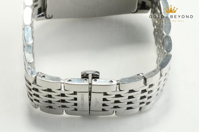 Longines Stainless Steel Rare Vintage Evidenza Efco Chronograph Watch Longines Stainless Steel Rare Vintage Evidenza Efco Chronograph Watch