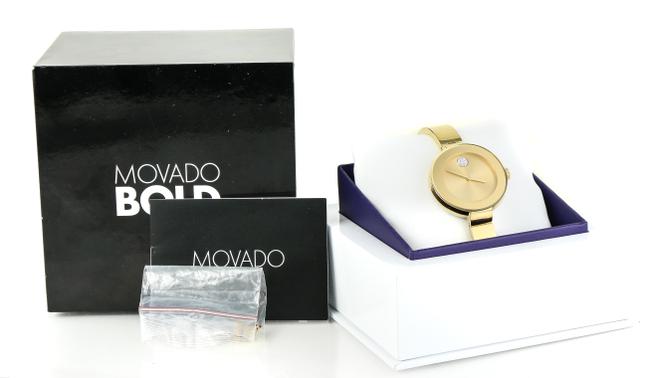 Movado Gold Tone Mb.01.3.34.6095 Watch Movado Gold Tone Mb.01.3.34.6095 Watch