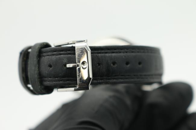 Movado Stainless Steel Museum Black Leather Watch Movado Stainless Steel Museum Black Leather Watch