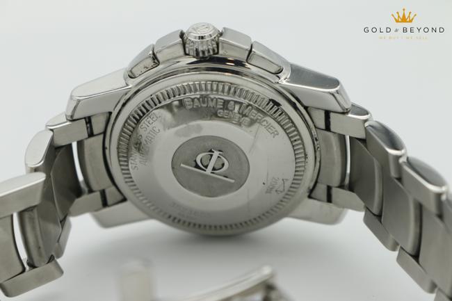 Baume & Mercier Silver Capeland Chronograph Watch Baume & Mercier Silver Capeland Chronograph Watch