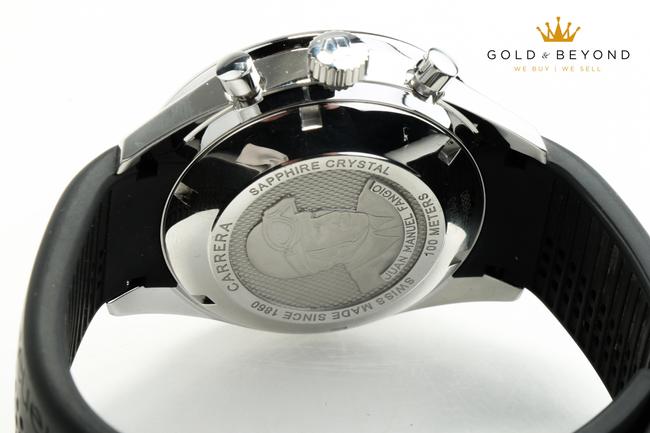 TAG Heuer Stainless Steel Carrera Juan Manuel Fangio Limited Edition Watch TAG Heuer Stainless Steel Carrera Juan Manuel Fangio Limited Edition Watch