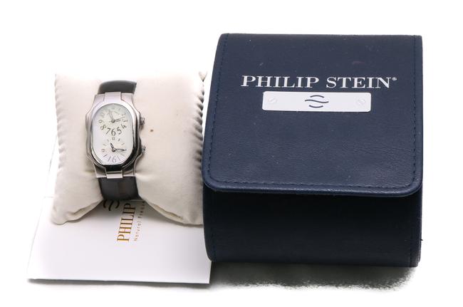 Philip Stein Stainless Steel Signature Dual Time Natural Freguency Watch Philip Stein Stainless Steel Signature Dual Time Natural Freguency Watch