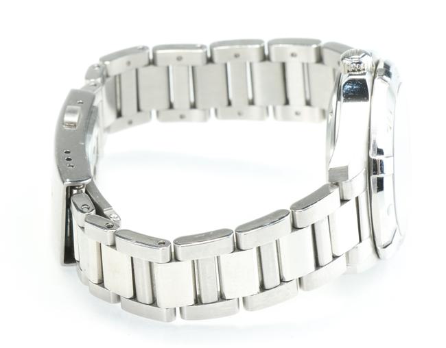 TAG Heuer Silver/Black Stainless Aquaracer Wristwatch Watch TAG Heuer Silver/Black Stainless Aquaracer Wristwatch Watch