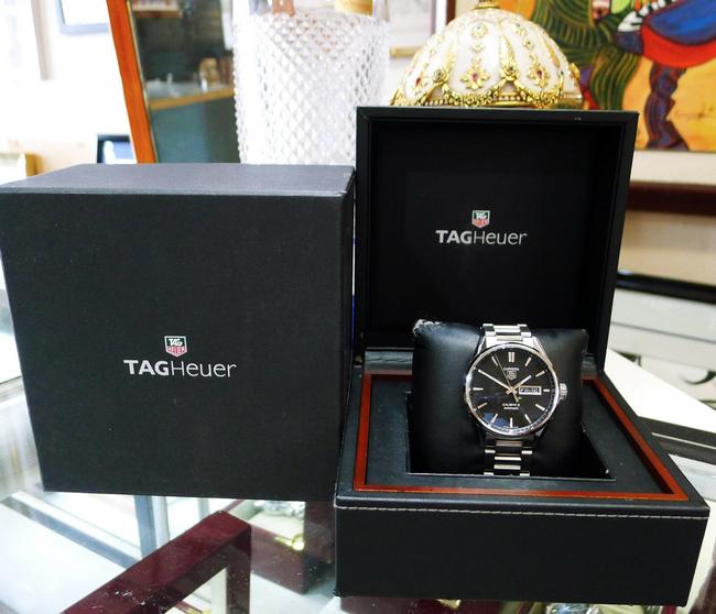 TAG Heuer Black Carrera War201a-1 Calibre 5 Dial Day Date 41mm Wa Watch TAG Heuer Black Carrera War201a-1 Calibre 5 Dial Day Date 41mm Wa Watch