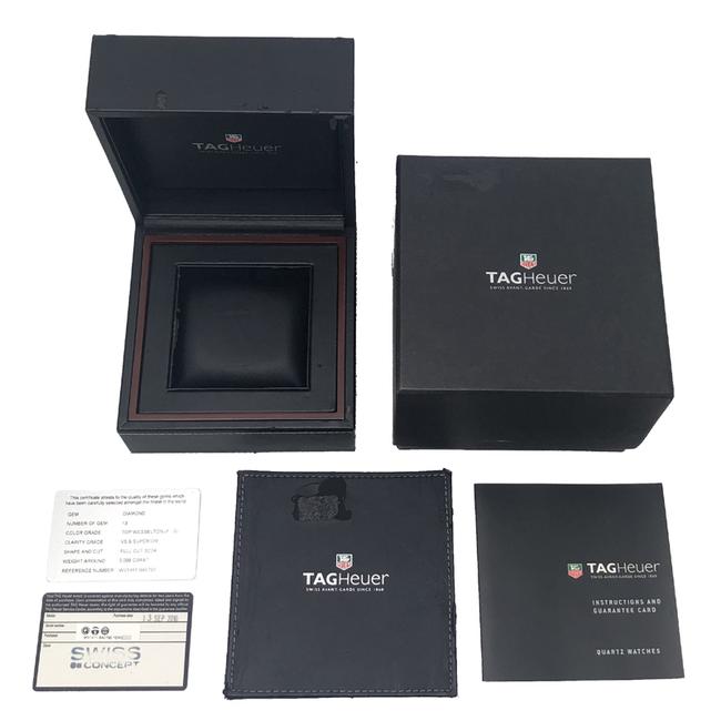 TAG Heuer Carrera Ladies Wv1411 Stainless Steel White Shell 13p Diamond Dial Dh50187 Watch TAG Heuer Carrera Ladies Wv1411 Stainless Steel White Shell 13p Diamond Dial Dh50187 Watch