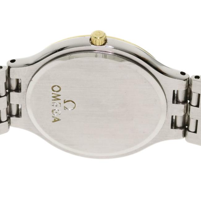Omega Devil Symbol Stainless Steel Combination Mens Watch Omega Devil Symbol Stainless Steel Combination Mens Watch