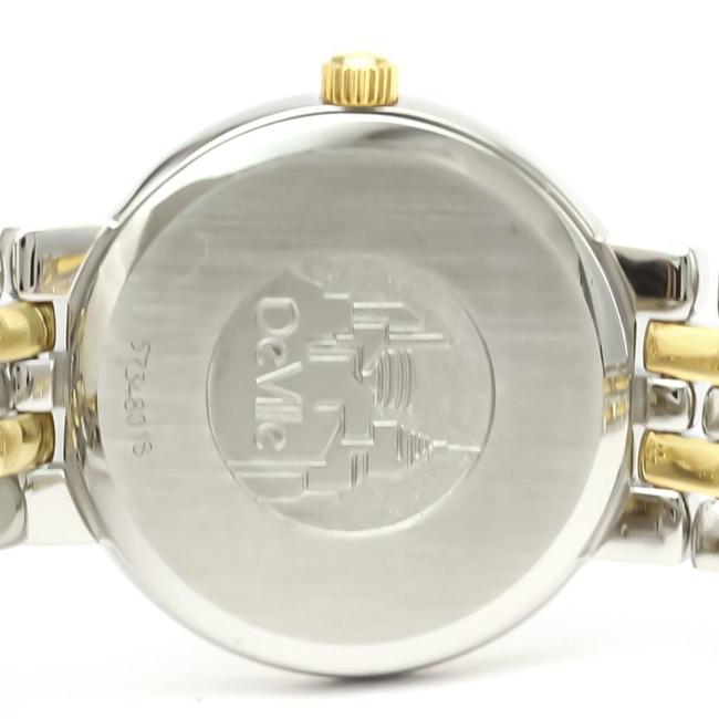 Omega De Ville Quartz Stainless Steel Yellow Gold (18k) Womens Dress Watch Omega De Ville Quartz Stainless Steel Yellow Gold (18k) Womens Dress Watch