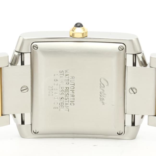 Cartier Tank Francaise Stainless Steel Yellow Gold (18k) Mens Dress W51005q4 Watch Cartier Tank Francaise Stainless Steel Yellow Gold (18k) Mens Dress W51005q4 Watch