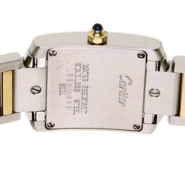 Cartier W51007q4 Tank Francaise Sm Stainless Steel K18 Yellow Goal Ladies Watch Cartier W51007q4 Tank Francaise Sm Stainless Steel K18 Yellow Goal Ladies Watch