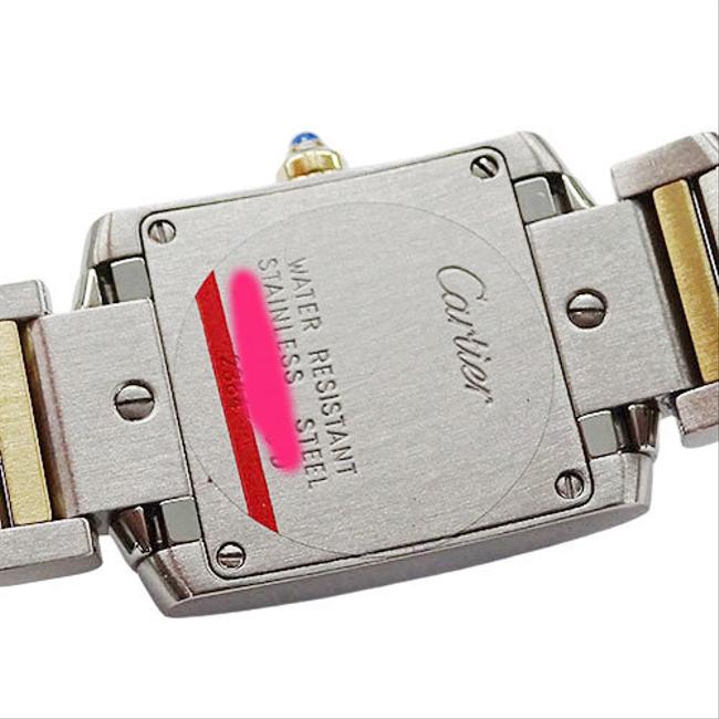 Cartier Gold / Silver 2384 W51007q4 Tank Francaise Quartz Combi Ladies Watch Cartier Gold / Silver 2384 W51007q4 Tank Francaise Quartz Combi Ladies Watch