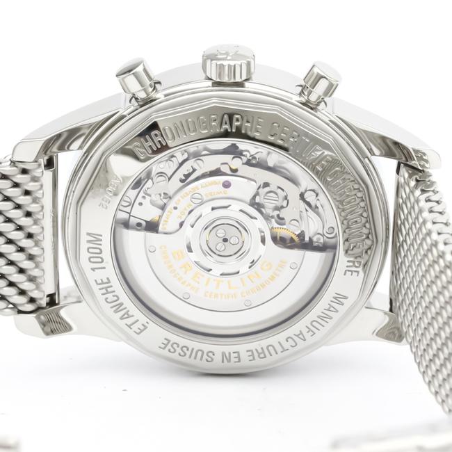 Breitling Transocean Stainless Steel Mens Sports Ab0152 Watch Breitling Transocean Stainless Steel Mens Sports Ab0152 Watch