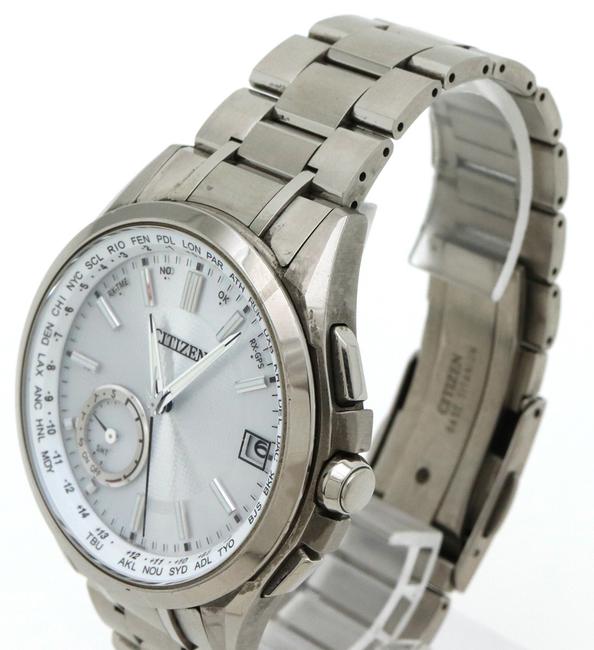 Citizen Satellite Wave Ps Radio Silver Dial Titanium Mens Qz Quartz Cc3010-51a F150-t021581 Watch Citizen Satellite Wave Ps Radio Silver Dial Titanium Mens Qz Quartz Cc3010-51a F150-t021581 Watch