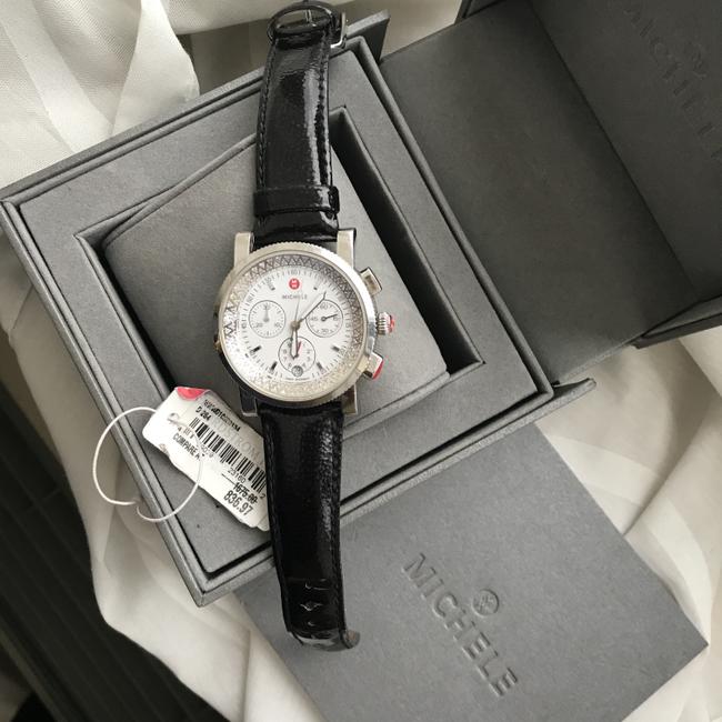 Michele Silver Glamour Sport Sail Diamond Watch Michele Silver Glamour Sport Sail Diamond Watch