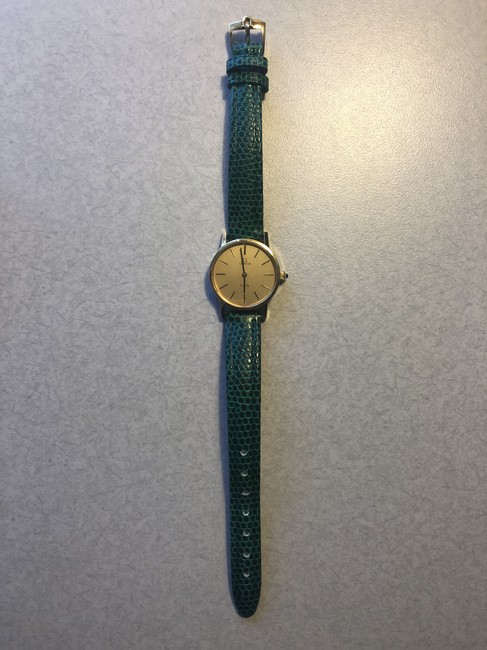Omega Gold Green De Ville Vintage Ladies 1960s Watch Omega Gold Green De Ville Vintage Ladies 1960s Watch