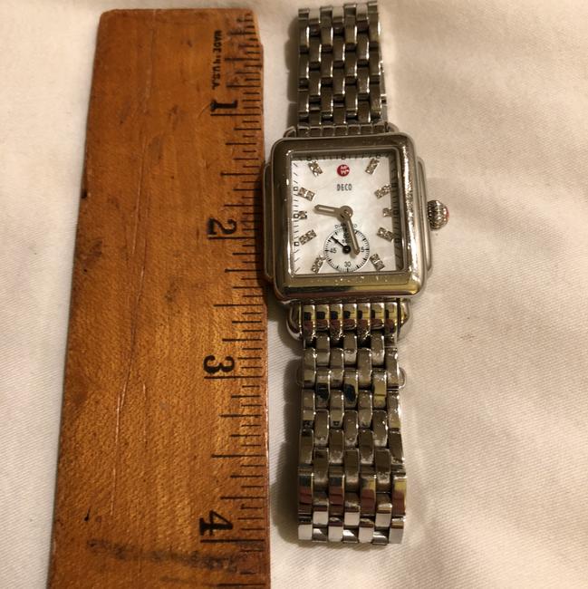 Michele Stainless Steele/Silver Womens Watch Michele Stainless Steele/Silver Womens Watch