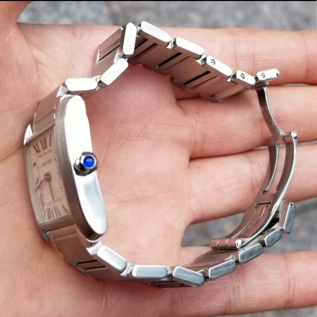 Cartier Silver Meduim Tank Watch Cartier Silver Meduim Tank Watch