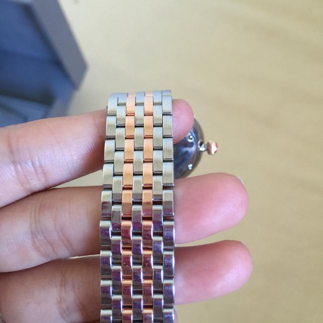 Michele Rose-gold/ Silver Nwot Serein 16 Diamond Two-tone Diamond Mw21b01d2963 Watch Michele Rose-gold/ Silver Nwot Serein 16 Diamond Two-tone Diamond Mw21b01d2963 Watch