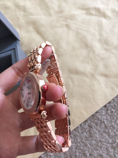Michele Rose Gold Caber Diamond Gold-tone Mop Mww16a000044 ( Watch Michele Rose Gold Caber Diamond Gold-tone Mop Mww16a000044 ( Watch