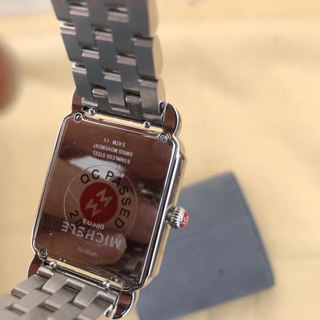 Michele Silver New Deco Ii Mop Mww06x000026 Watch Michele Silver New Deco Ii Mop Mww06x000026 Watch