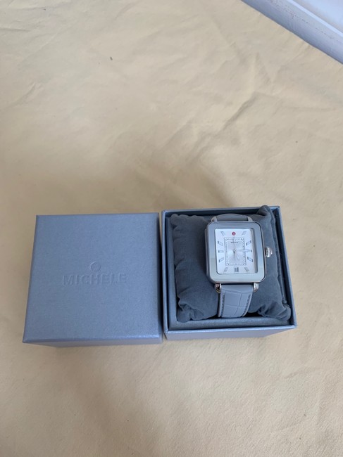 Michele Grey / Silver New Deco Sport Stainless-steel and Light Mww06k000009 Watch Michele Grey / Silver New Deco Sport Stainless-steel and Light Mww06k000009 Watch