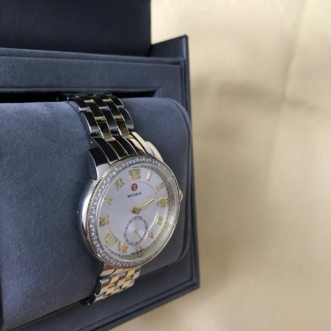 Michele Gold/ Silver Harbor 2 Tones Dial Mww28a000002 Watch Michele Gold/ Silver Harbor 2 Tones Dial Mww28a000002 Watch