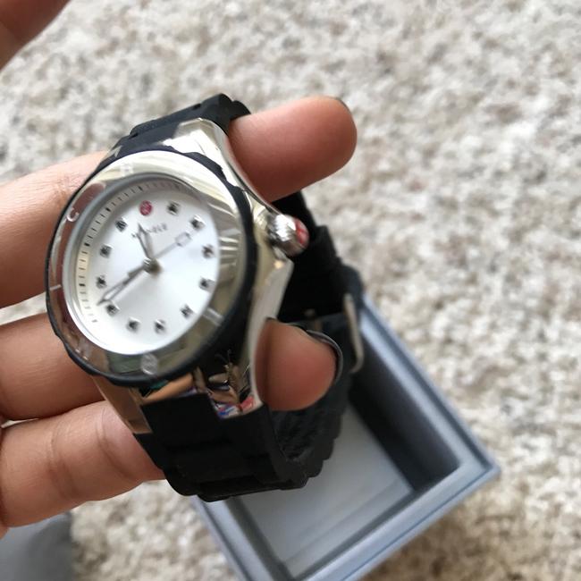 Michele Black/ Silver Jelly Bean Petite Mww12p000011 Watch Michele Black/ Silver Jelly Bean Petite Mww12p000011 Watch
